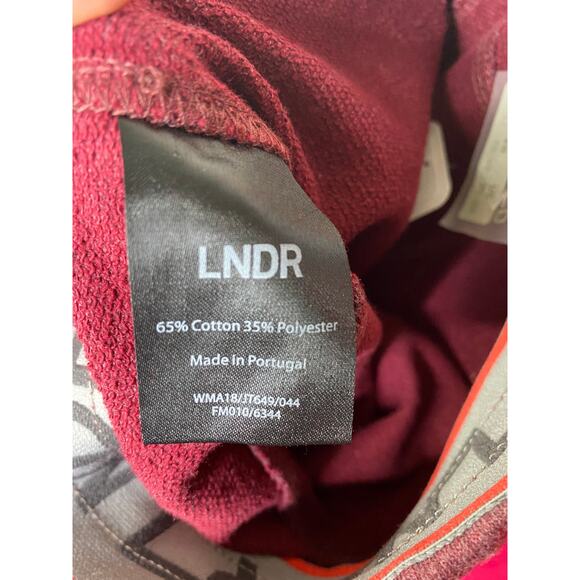 LNDR Maroon jogger sweatpants size Medium - Picture 7 of 9